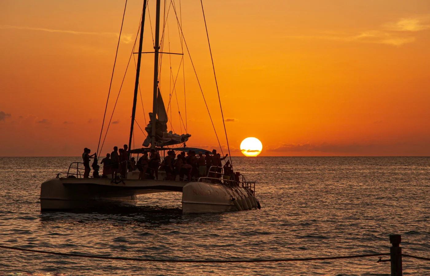 Journée catamaran EVJF Martinique Guadeloupe