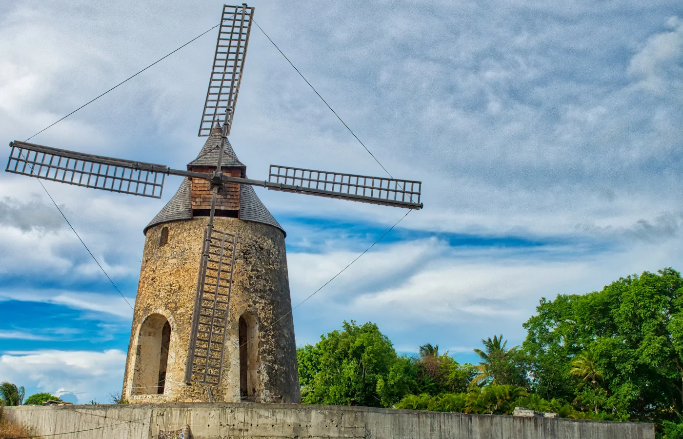 Marie-Galante, Guadeloupe — distilleries de rhum et plages